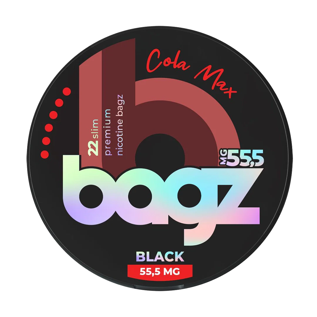 Bagz Nicotine Pouch - Cola Max - 55.5mg