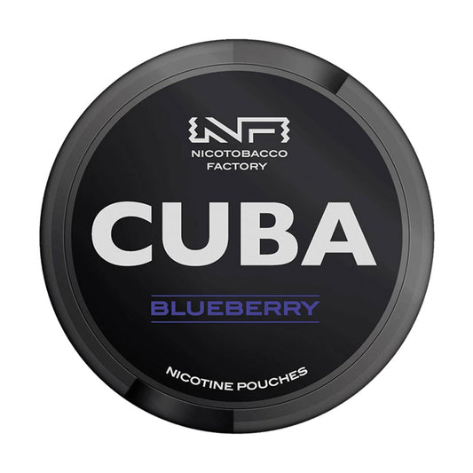 Cuba Black - Myrtille - Sachet de nicotine 