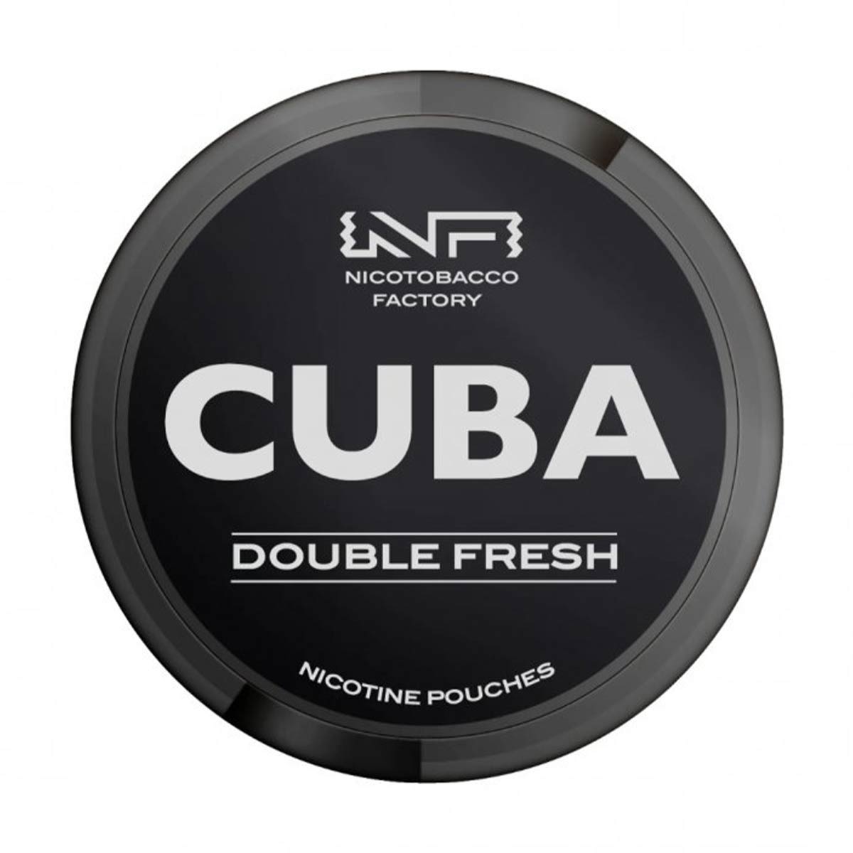 Cuba Black - Double Fresh - Sachet de nicotine 