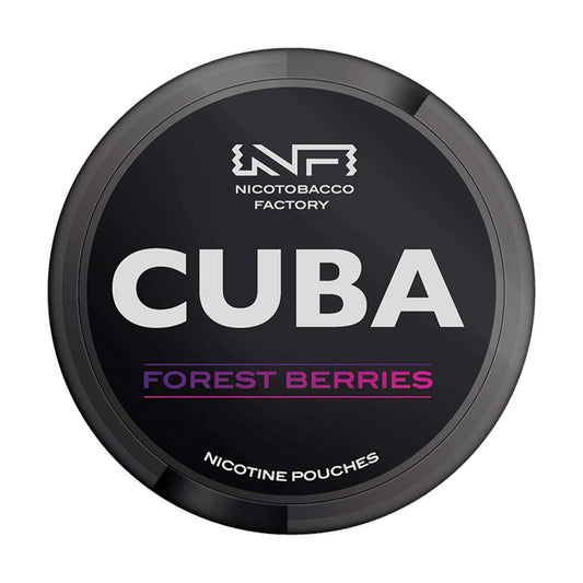 Cuba Black - Baies des bois - Sachet de nicotine 