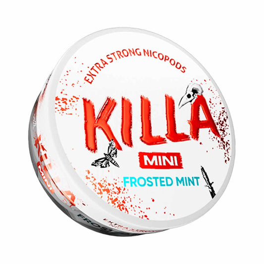 Killa Mini - Menthe Givrée - Pochette Nicotine 