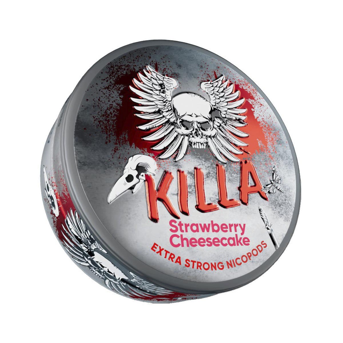 Killa - Cheesecake aux Fraises - Sachet de Nicotine 