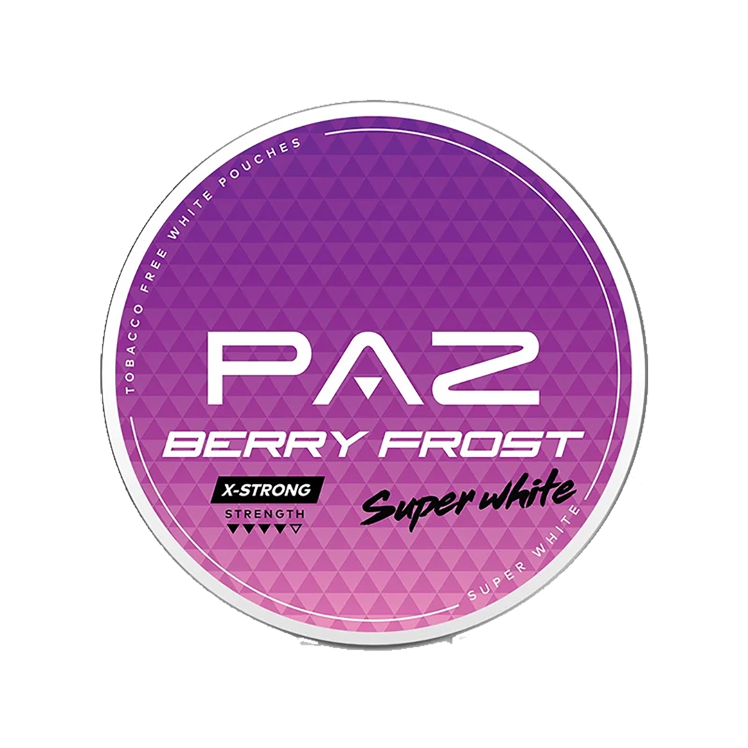 PAZ - Berry Frost X-Strong - Nicotine Pouche