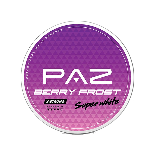 PAZ - Berry Frost X-Strong - Nicotine Pouche