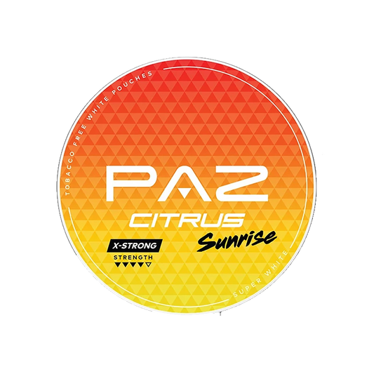 PAZ - Citrus Sunrise X-Strong - Nicotine Pouche