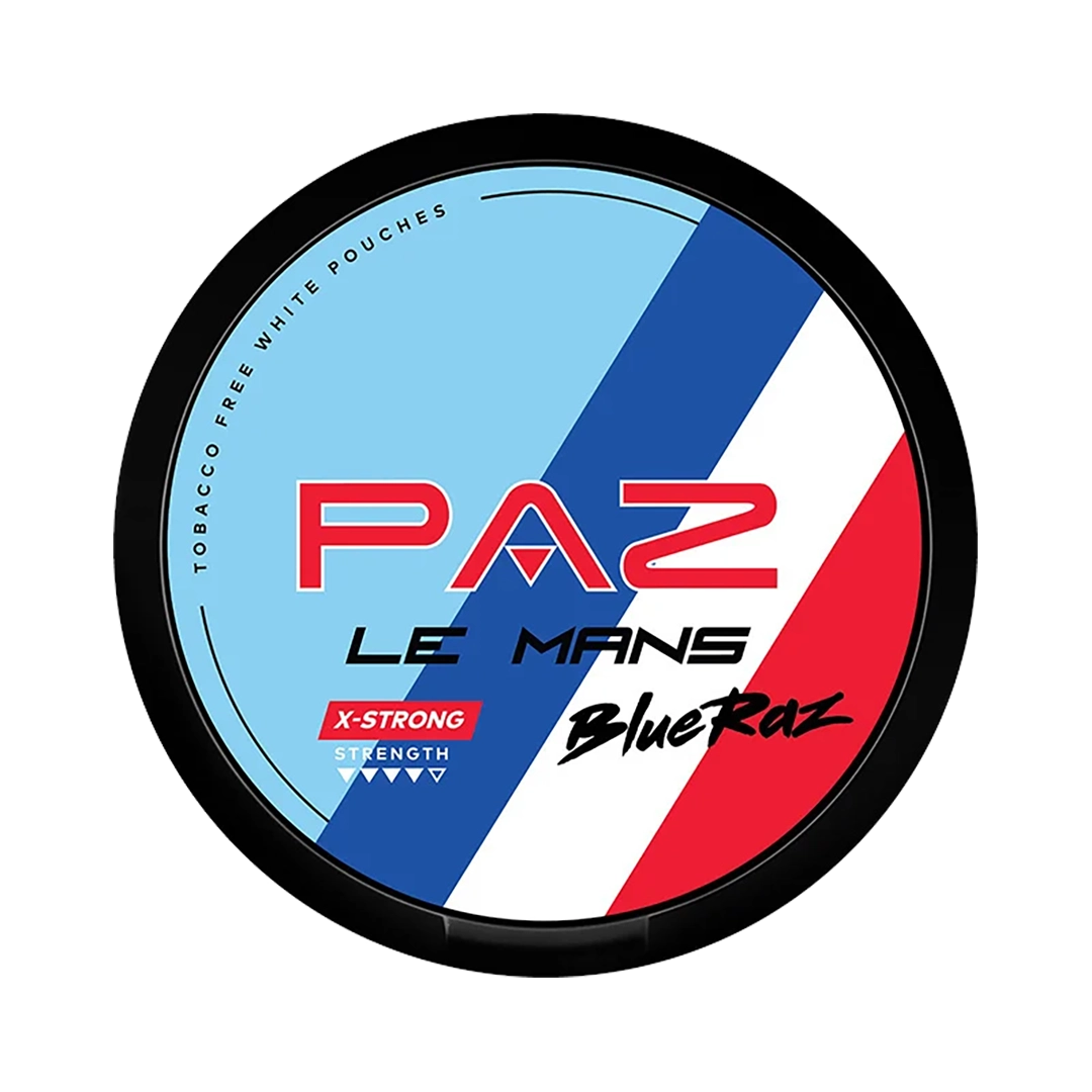 PAZ - Le Mans Blue Raz - Nicotine Pouche